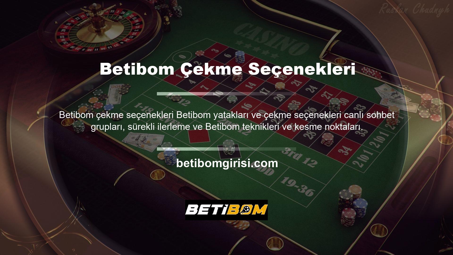 Buna ek olarak, Betibom inanılmaz derecede mantıklı bir kesme noktasından ünlü taksit seçeneğini sergiliyor